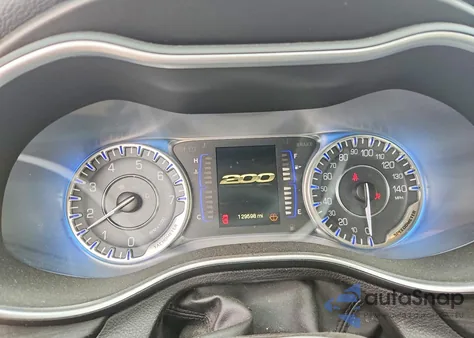 2015 Chrysler 200 Limited z USA, uszkodzony, nr VIN 1C3CCCAB5FN580464